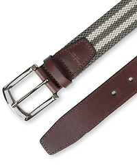 Cole Haan Men's Striped Stretch Cord Casual Belt