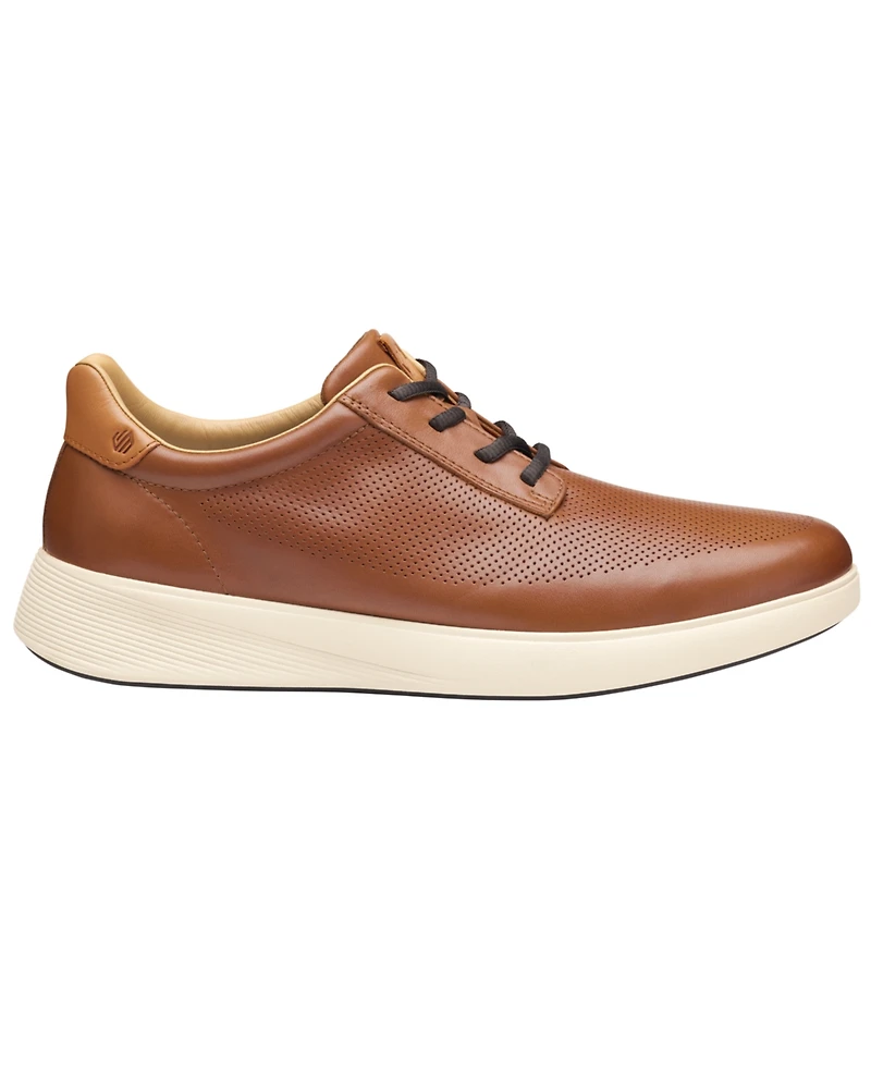 Johnston & Murphy Men's Lace-Up Leather Sneakers