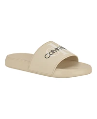 Calvin Klein Men's Wythe Slip-On Slide Sandals