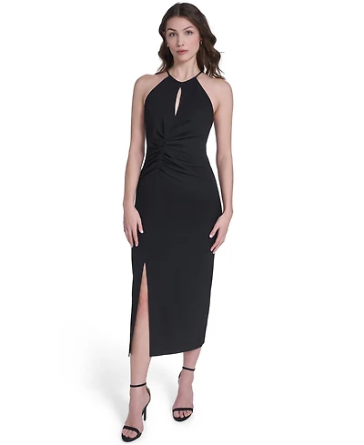 Vince Camuto Women's Halter Neck Bodycon Dress