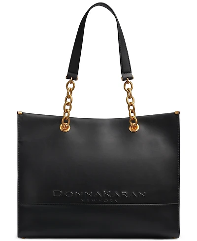 Donna Karan New York Merino Leather Large Tote Bag