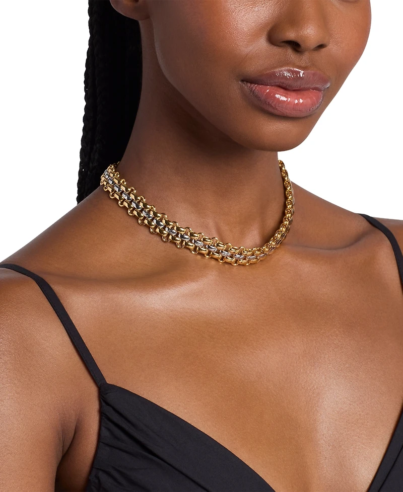 Michael Kors Two-Tone Link Necklace