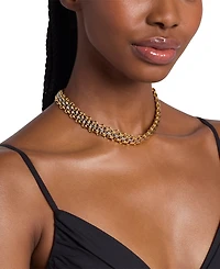 Michael Kors Two-Tone Link Necklace