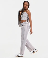 Levi's Women's Super-Low Double-Button Relaxed-Fit Denim Jean