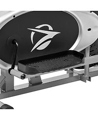 Plasma Fit Elliptical Machine Cross Trainer 2 in 1 Exercise Bike Cardio Fitness Home Gym Equipment