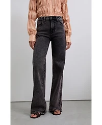 Scalpers Women's Bootcutwash Denim Pant