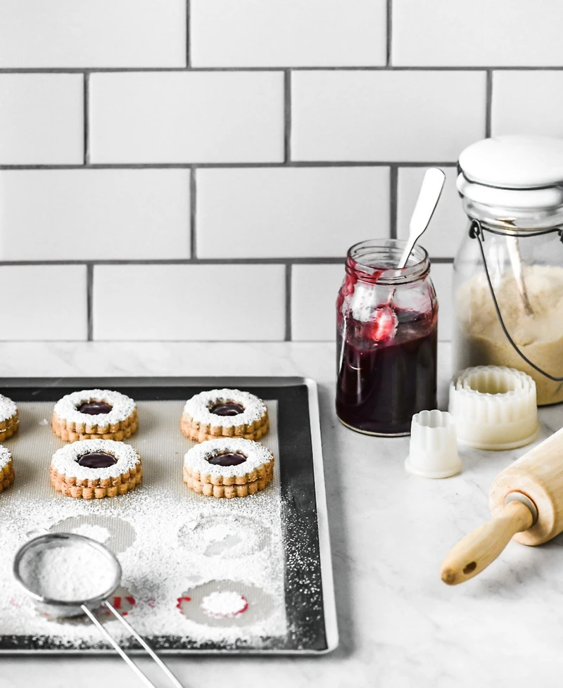 De Buyer 9-Piece Round Fluted Cutters