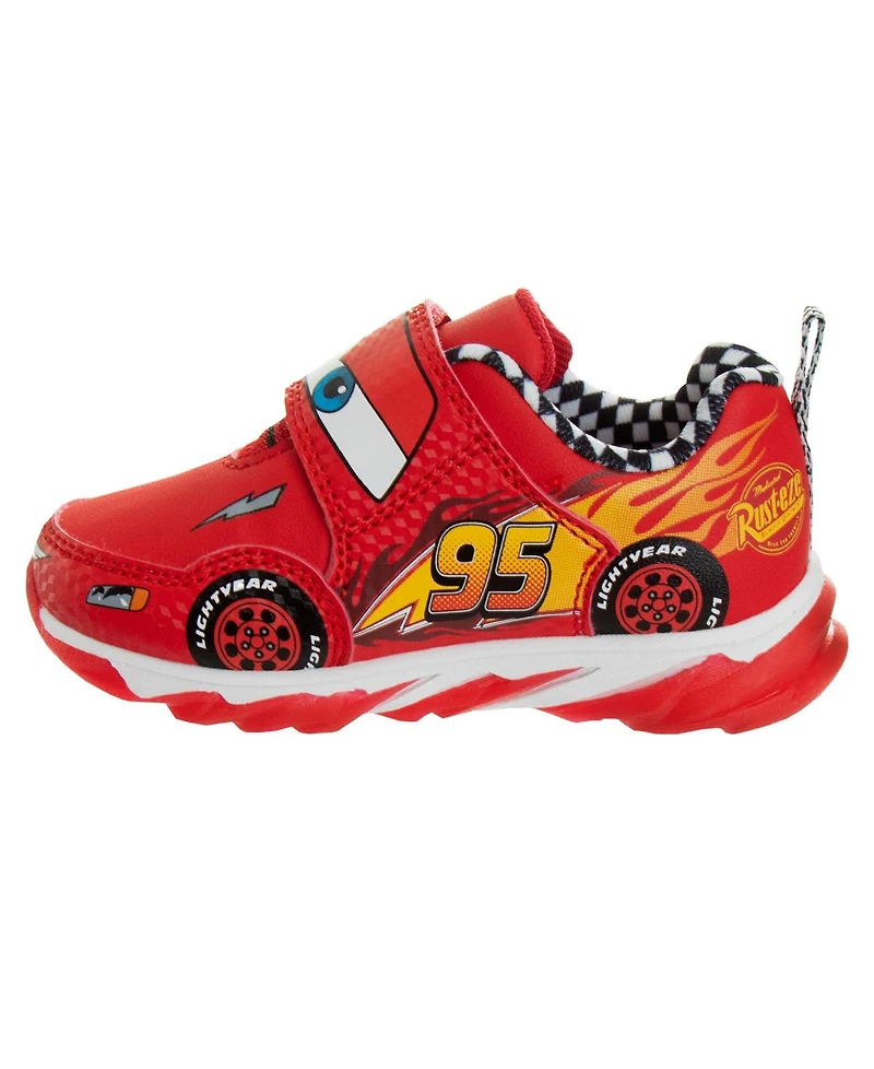 Disney Pixar Cars Lightning McQueen LightUp Boys' Sneakers (Toddler/Little Kid)