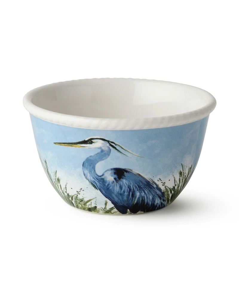 Certified International Coastal Birds Ice Cream Bowls, Set of 4