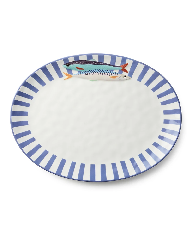 Certified International Something Fishy Oval Platter
