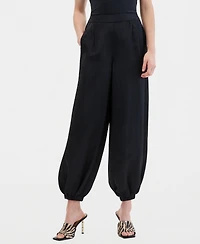I.n.c. International Concepts Women's Linen-Blend Pull-On Bubble Pants, Macy's Exclusive