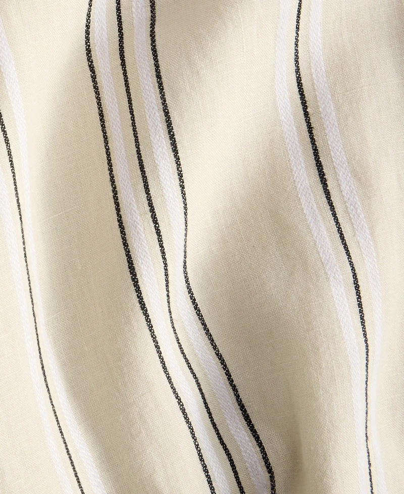 I.n.c. International Concepts Women's Stripe Linen-Blend Wide-Leg Pants, Macy's Exclusive