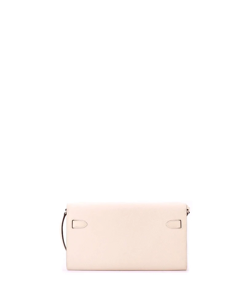 Pre-Owned HERMES Kelly To Go Wallet Verso Epsom