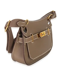 Pre-Owned Hermes Etoupe Evercolor Mini Jypsiere Ghw