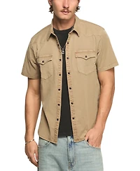 Lucky Brand Men's Short-Sleeve Regular-Fit Western Shirt