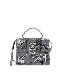 Pre-Owned Off White Jitney 2.8 Bag Printed Leather