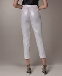 Donna Karan New York Women's Straight Leg Mid-Rise Pants