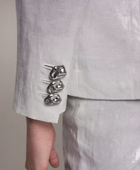 Donna Karan New York Women's One-Button Peak Lapel Blazer