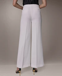 Donna Karan New York Women's High-Waist Wide Leg Pants