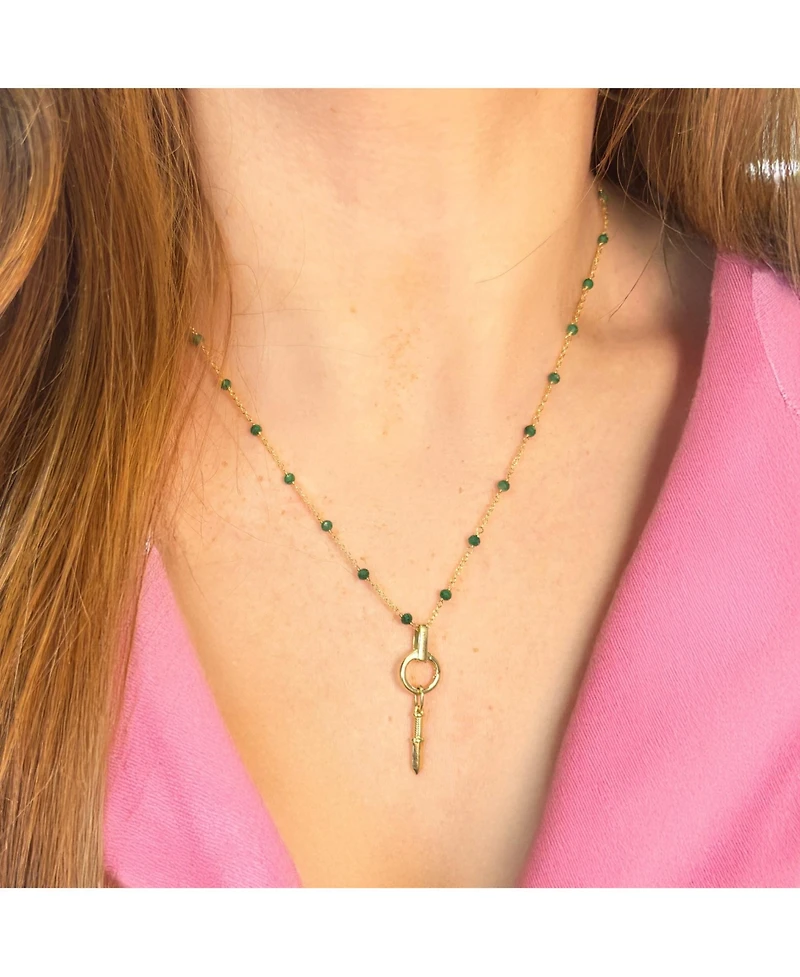 The Lovery Mini Gold Dagger Charm