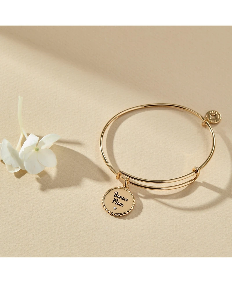 Alex and Ani Bonus Mom 'Family Isn't Only Blessed By Name' Charm Bangle