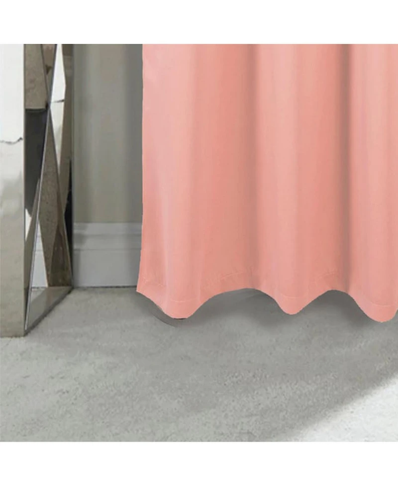 Rt Designers Collection 100% Polyester Twilight Blackout Rod Pocket Curtain Panel