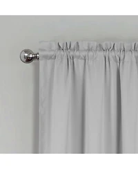 Rt Designers Collection 100% Polyester Twilight Blackout Rod Pocket Curtain Panel