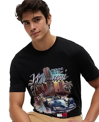 Tommy Hilfiger Men's Miami Racing Graphic T-Shirt
