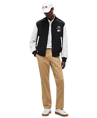 Tommy Hilfiger Men's Script Varsity Bomber Jacket