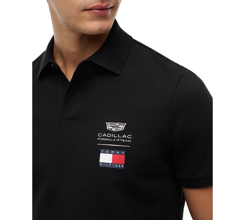Tommy Hilfiger Men's Logo Regular-Fit Polo Shirt