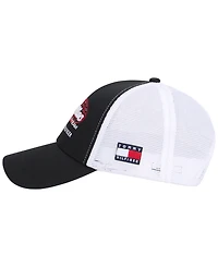 Tommy Hilfiger Men's Embroidered Logo Trucker Cap