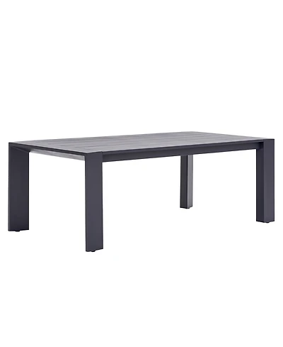 Sienna 84" Outdoor Aluminum Dining Table, Created for Macy's
