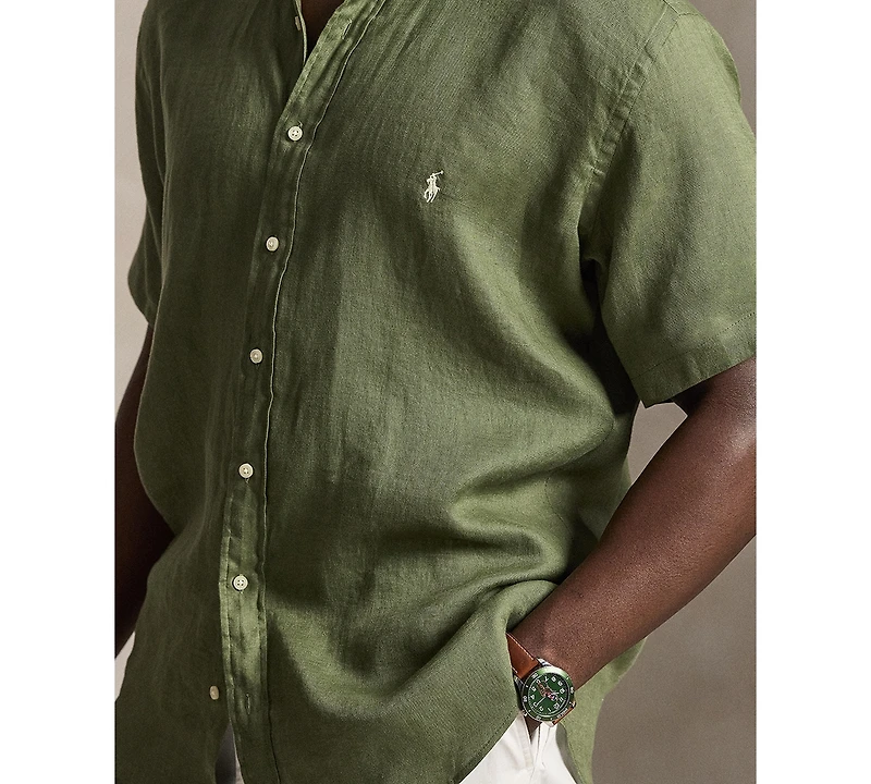 Polo Ralph Lauren Men's Big & Tall Linen Shirt