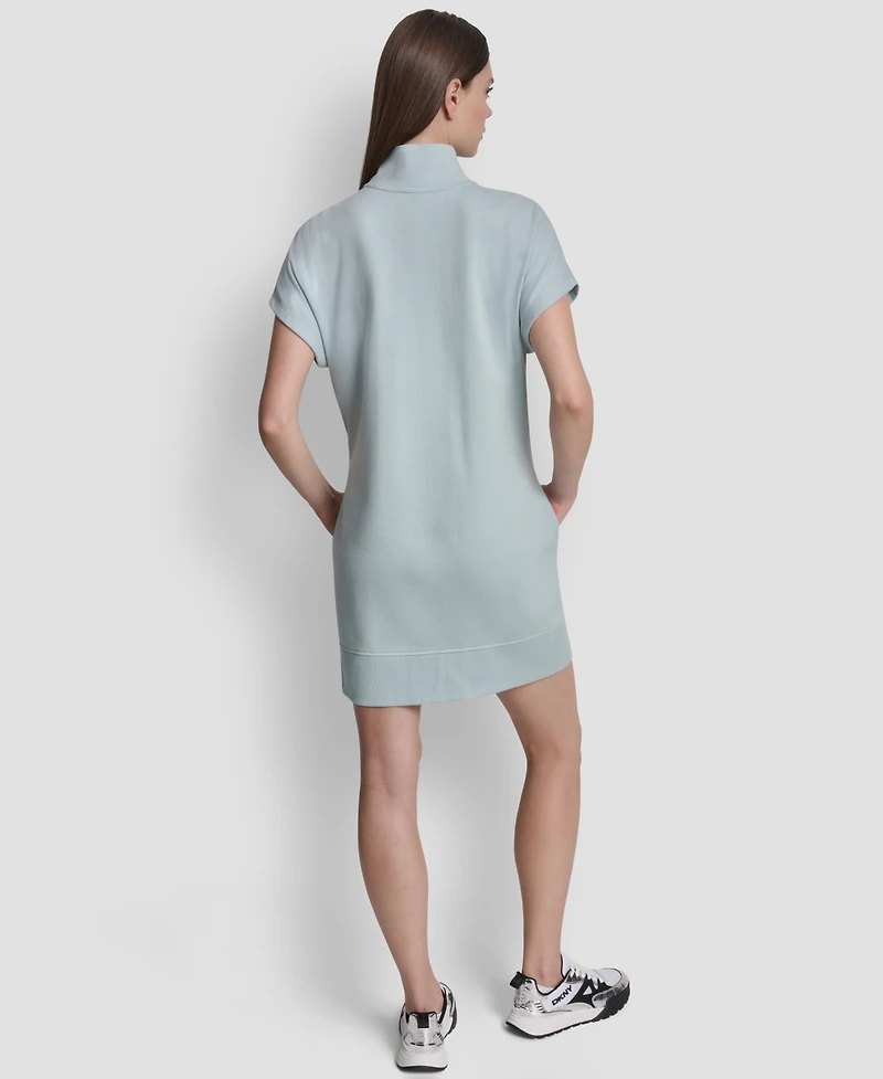 Dkny Sport Women's Regular-Fit Half Zip Sneaker Dress