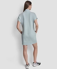 Dkny Sport Women's Regular-Fit Half Zip Sneaker Dress