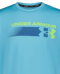 Under Armour Boy's 8-20 Printed Crewneck Swim Rashguard
