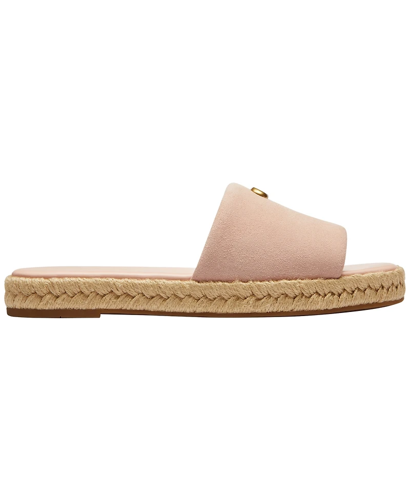 Coach Women's Holly Espadrille Slip-On Sandals