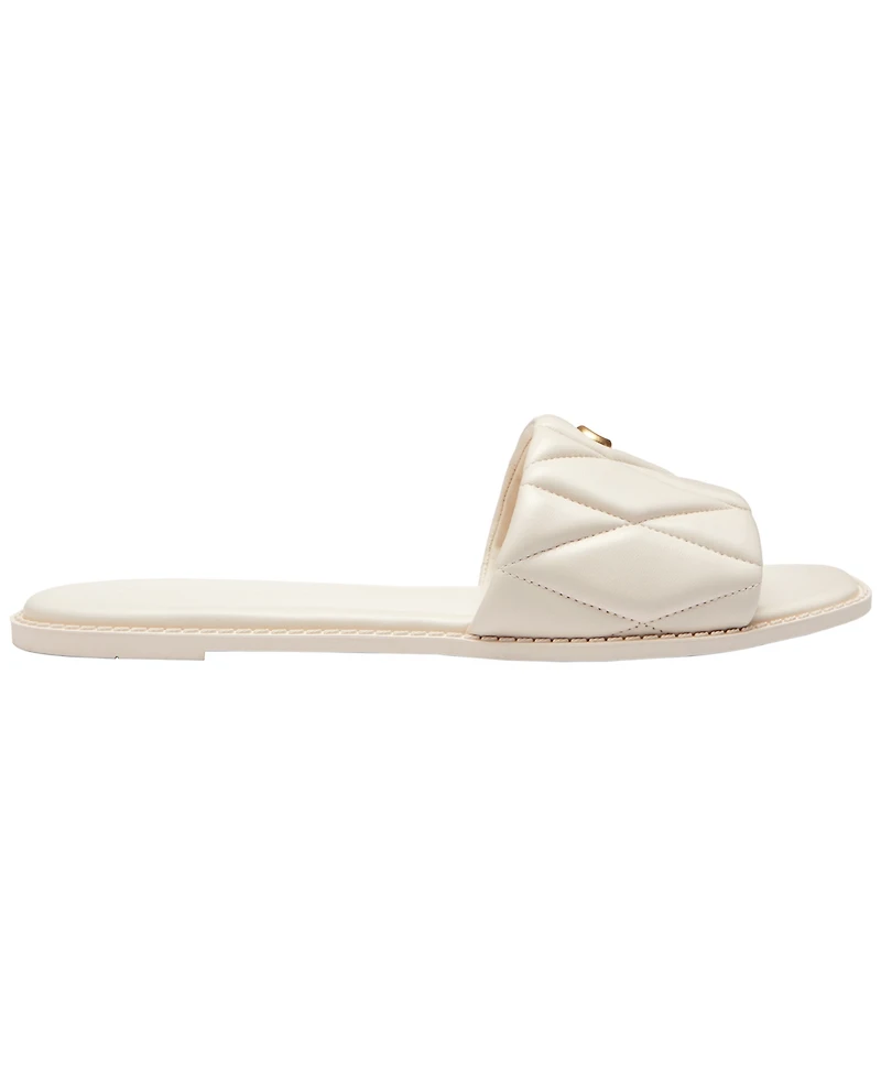 Coach Women's Holly Quilted Slip-On Sandals