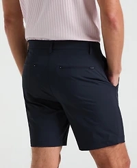 Perry Ellis Men's Solid Stretch 8" Tech Shorts