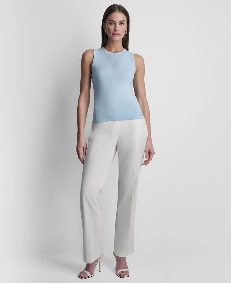 Dkny Women's Sleeveless V-Detailed Sweater