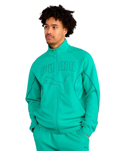 Puma Men's Sport Track Double-Knit Full-Zip Jacket