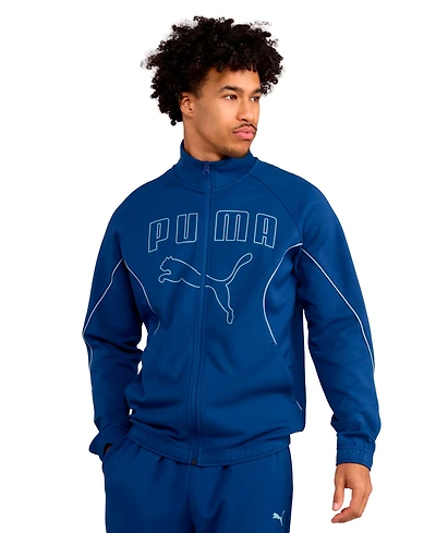 Puma Men's Sport Track Double-Knit Full-Zip Jacket