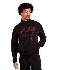 Puma Men's Sport Track Double-Knit Full-Zip Jacket