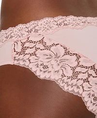 Maidenform Women's Everyday Pretty Lace Cheeky Bikini Panty