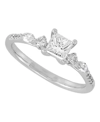 Macy's Diamond Engagement Ring (3/4 ct. t.w.) in 14k White Gold