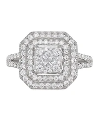Macy's Diamond Engagement Ring (1 ct. t.w.) in 10k White Gold