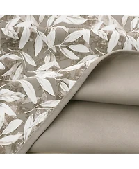 Rt Designers Collection 100% Polyester 190 Gsm Marina Revisible Blackout Grommet Curtain Panel 54" x 95"