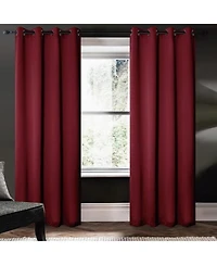 Rt Designers Collection 100% Polyester 250 Gsm Riley 100% Blackout Grommet Panel 54" x 84