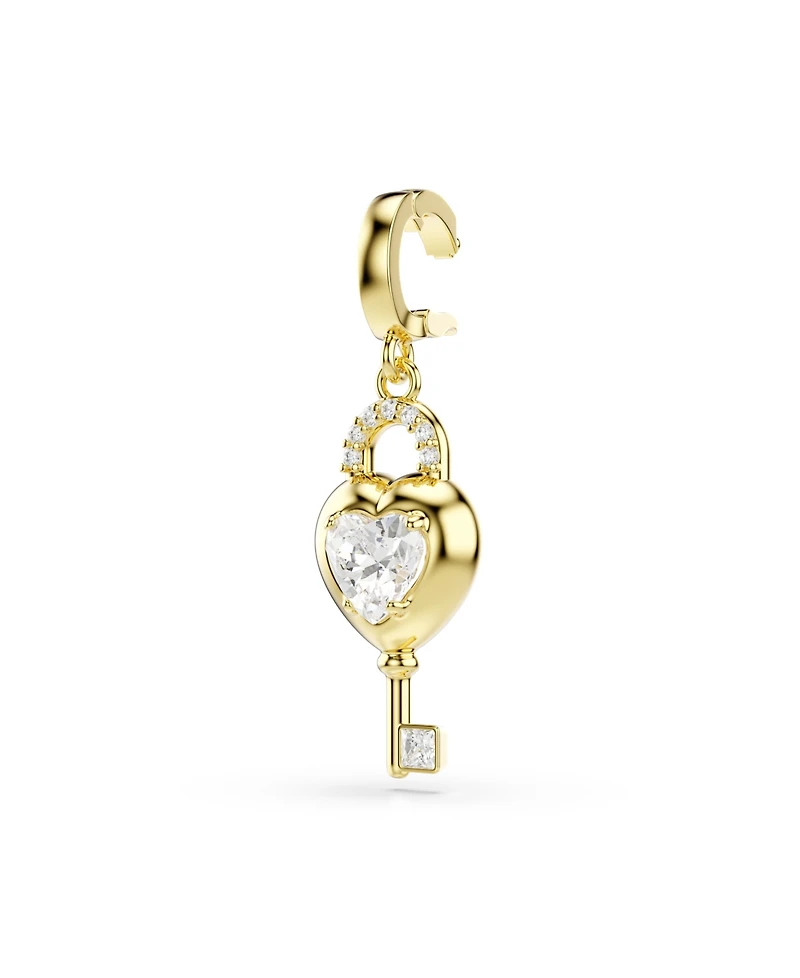 Swarovski Mixed Metal Heart Key Idyllia Charms
