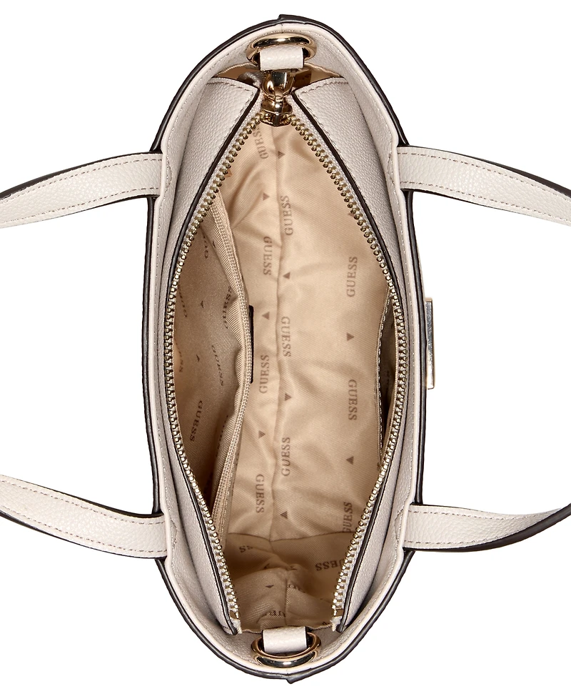 Guess Lucci Small Top Zip Tote Bag